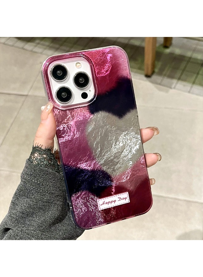 NIBEMINENT Love Color Blending Protective TPU Case Cover For iPhone 16 Pro - Image 1