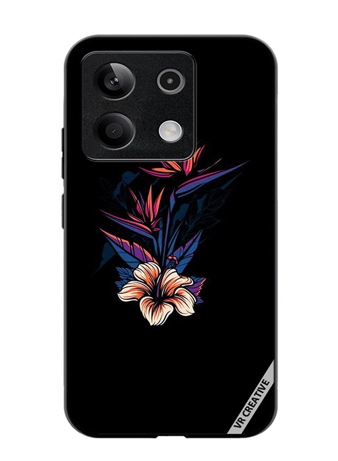 VR CREATIVE Protective Case Cover For Xiaomi Poco X6 Flower Design Multicolour - Image 1