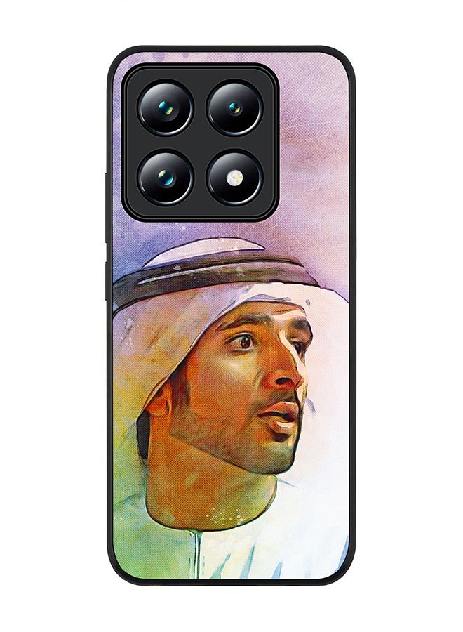 Stylizedd For Xiaomi 14T pro Case,Slim fit Camera Protection, Shockproof Thin Phone cover - Fazza Sheikh Hamdan - Image 1