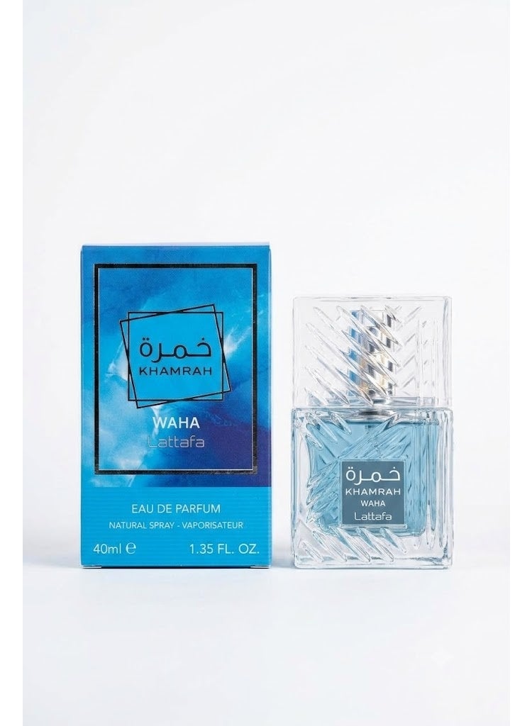 Lattafa Khamrah Waha Eau De Parfum Spray 40ml - Unisex Fragrance - Image 1