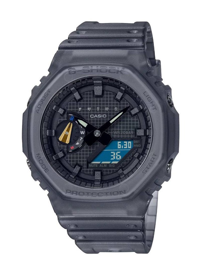 CASIO - G-Shock x Futur Analog Digital Resin Band Watch GA-2100FT-8ADR - Image 1