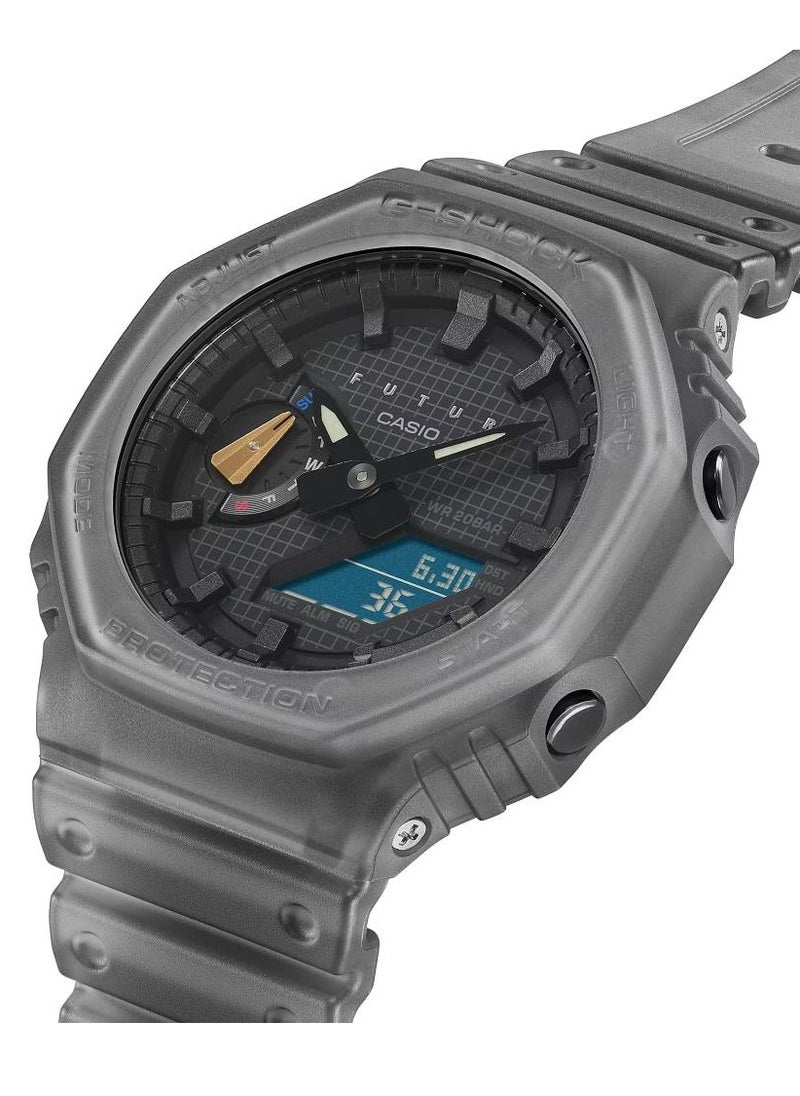 CASIO - G-Shock x Futur Analog Digital Resin Band Watch GA-2100FT-8ADR - Image 1