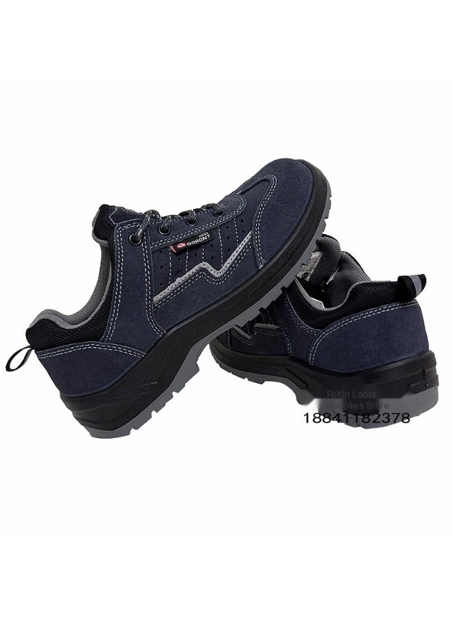 Men's Steel Toe Safety Shoes - Anti-Puncture, Oil Resistant, Slip-Resistant Work Boots for Construction - Image 5