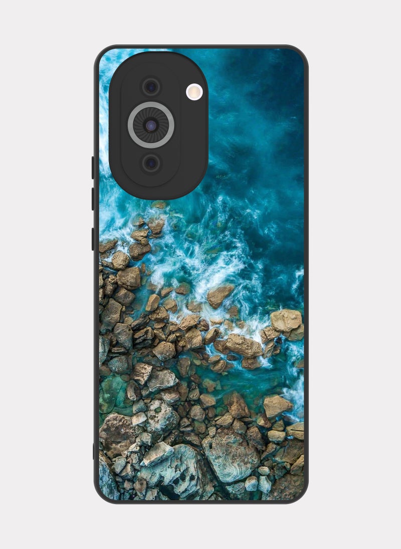 PXLAAT Huawei Nova 10 case cover Rocks Sea Coast - Image 1