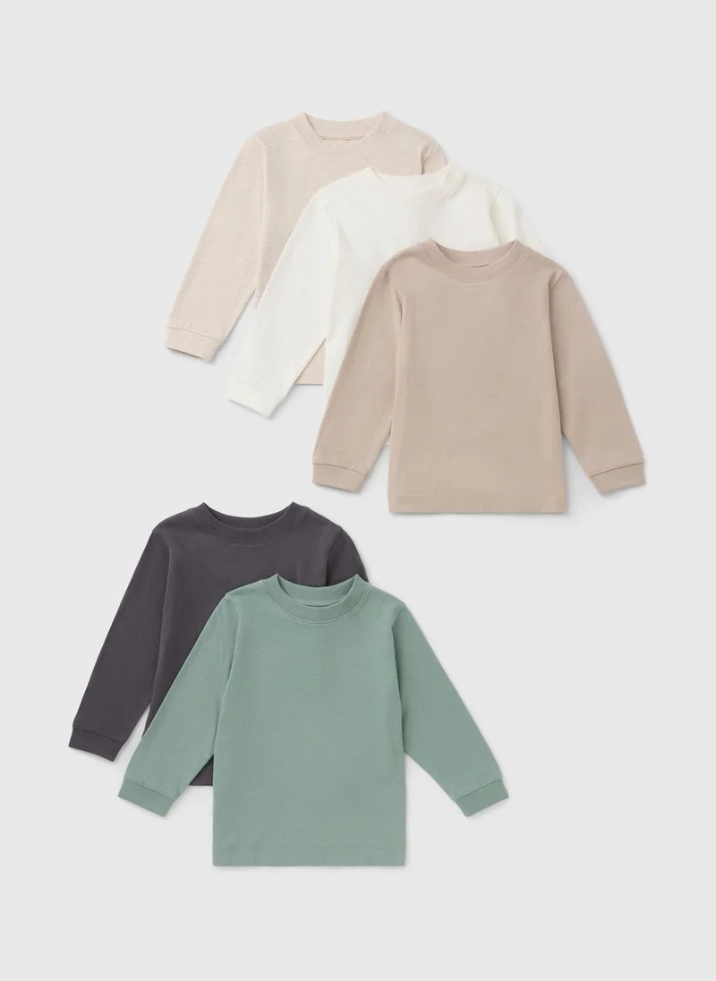 Matalan 5 Pack Boys Multicoloured Sweatshirts