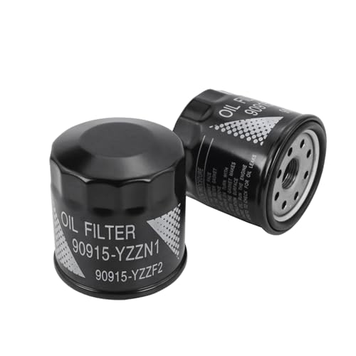 Kefly 90915YZZF2 Engine Oil Filters 90915YZZN1 Fits for Toyota RAV4 Camry Corolla Prius Highlander Avalon Lexus Replaces 9091510009 90915YZZE1 2Pack - Image 1