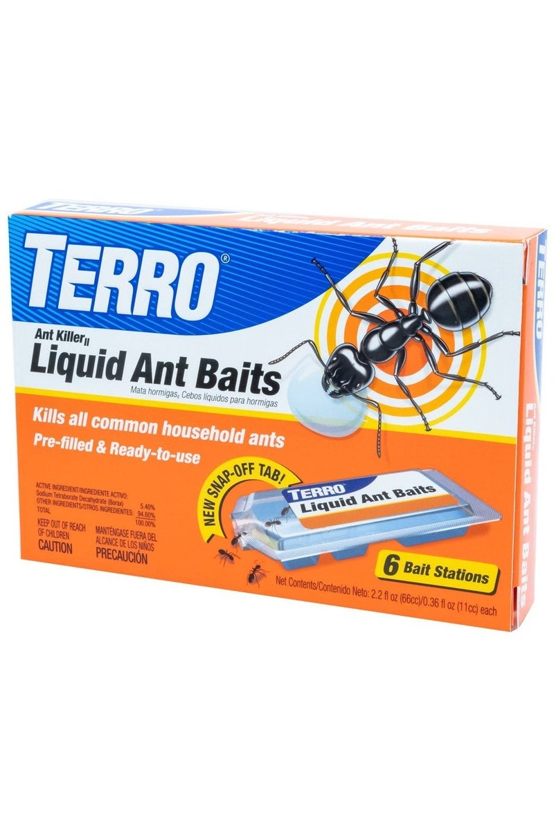 طُعم النمل السائل الشفاف، 6 قطع، 5×5×5 سم - Image 1