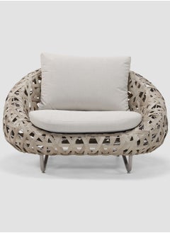 AL HUZAIFA FURNITURE Curl Outdoor Single Sofa  - Image 1