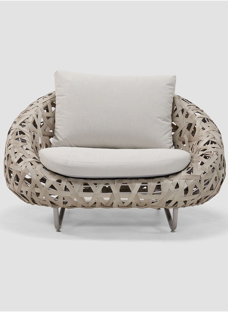 AL HUZAIFA FURNITURE Curl Outdoor Single Sofa  - Image 1