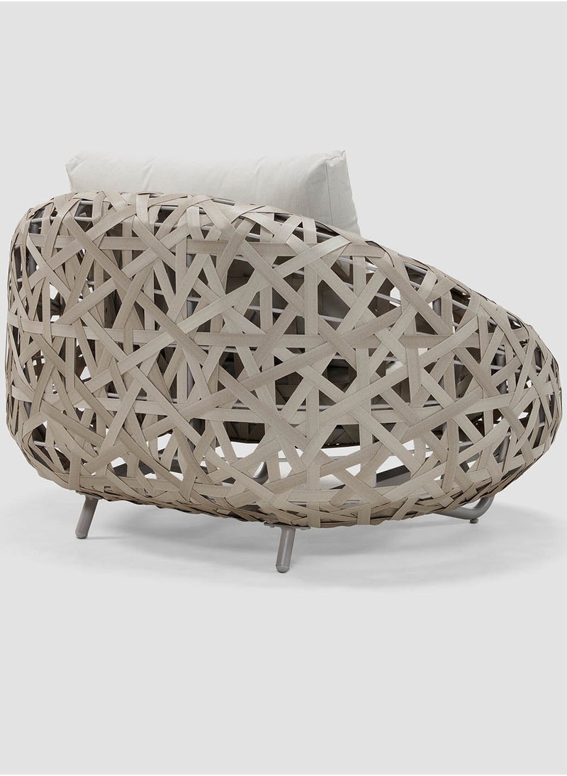 AL HUZAIFA FURNITURE Curl Outdoor Single Sofa  - Image 4