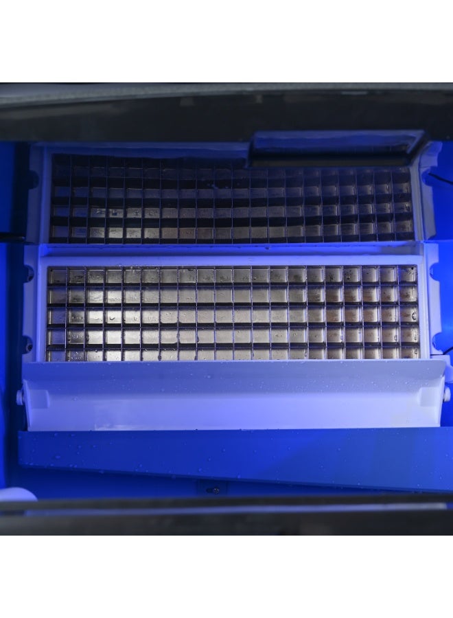 Cool Baby Commercial Ice Maker Machine, 80KGS/24H Stainless Steel under Counter Ice Machine with 45KGS Ice Storage Capacity, for/Restaurant/Bar/Coffee Shop - Image 5