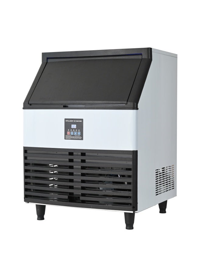 Cool Baby Commercial Ice Maker Machine, 80KGS/24H Stainless Steel under Counter Ice Machine with 45KGS Ice Storage Capacity, for/Restaurant/Bar/Coffee Shop - Image 2
