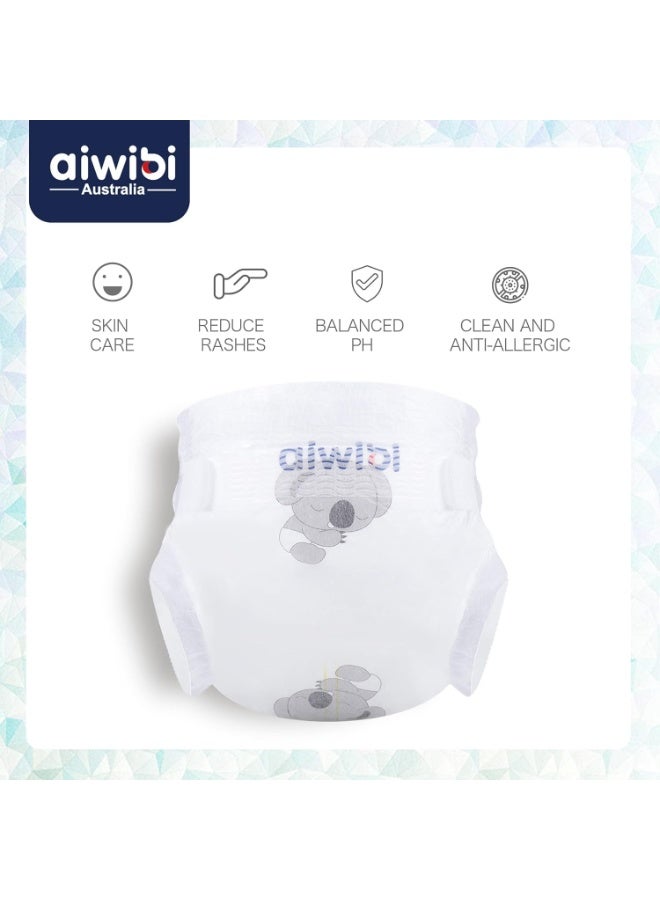 aiwibi Ultra Thin Baby Diaper Pants Pack of 4 – Size 5 (12-17kg) with100% Leak Protection, Super Soft, Anti-Irritation, High Absorption, 360° Stretch Waistband (X-Large 40) - Image 5