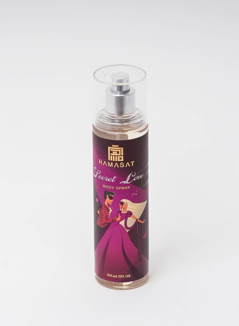 HAMASAT Body Spray Secret Love ML150 from Hamasat