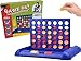 SHUYUE 4 IN A ROW Board Games Foldable Line up 4 Toys Childrens Educational for Kids Blue SHUYUE - Image 3