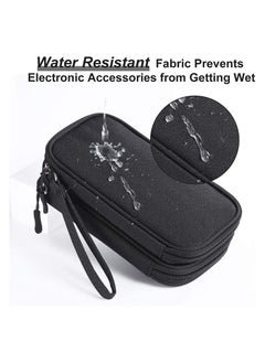Generic Electronics Accessories Organizer Small Electronics Carrying Case Bag Portable Cable Storage Pouch Bag Travel Gadgets Organizer Pouch  - Image 3