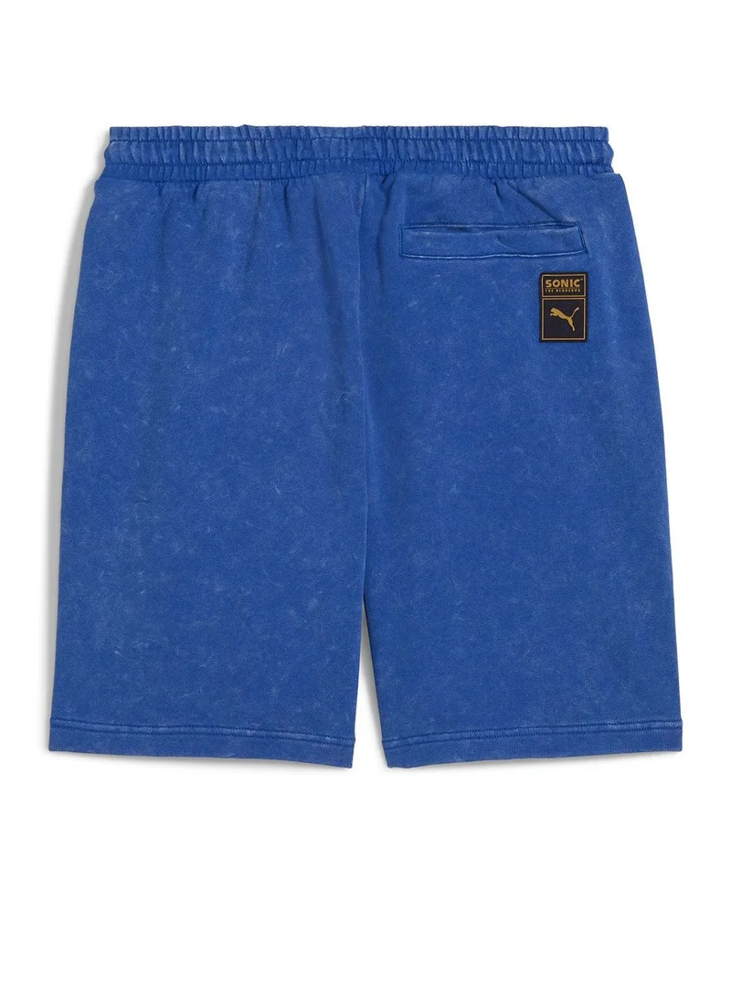 بوما شورت رجالي من بوما بخصر مطاطي وغسيل حمضي