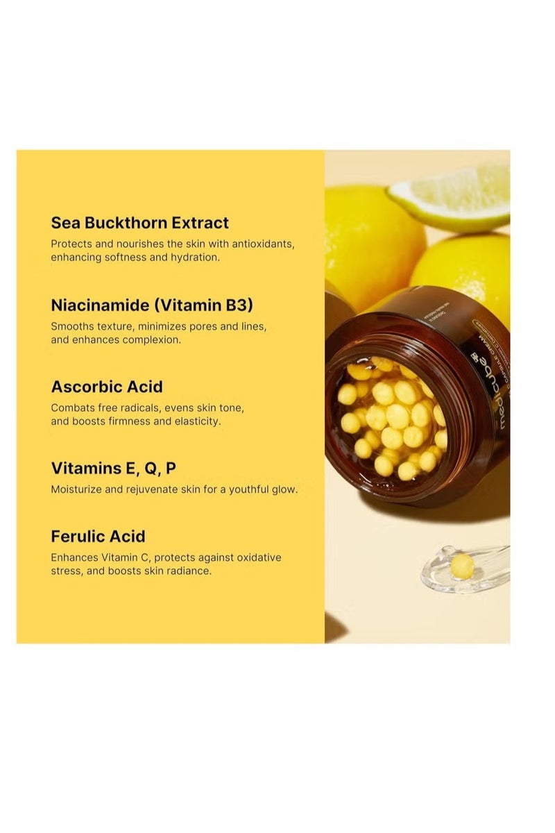 Medicube Deep Vita C Capsule Cream High Concentration Vitamin C - 55g - Image 3