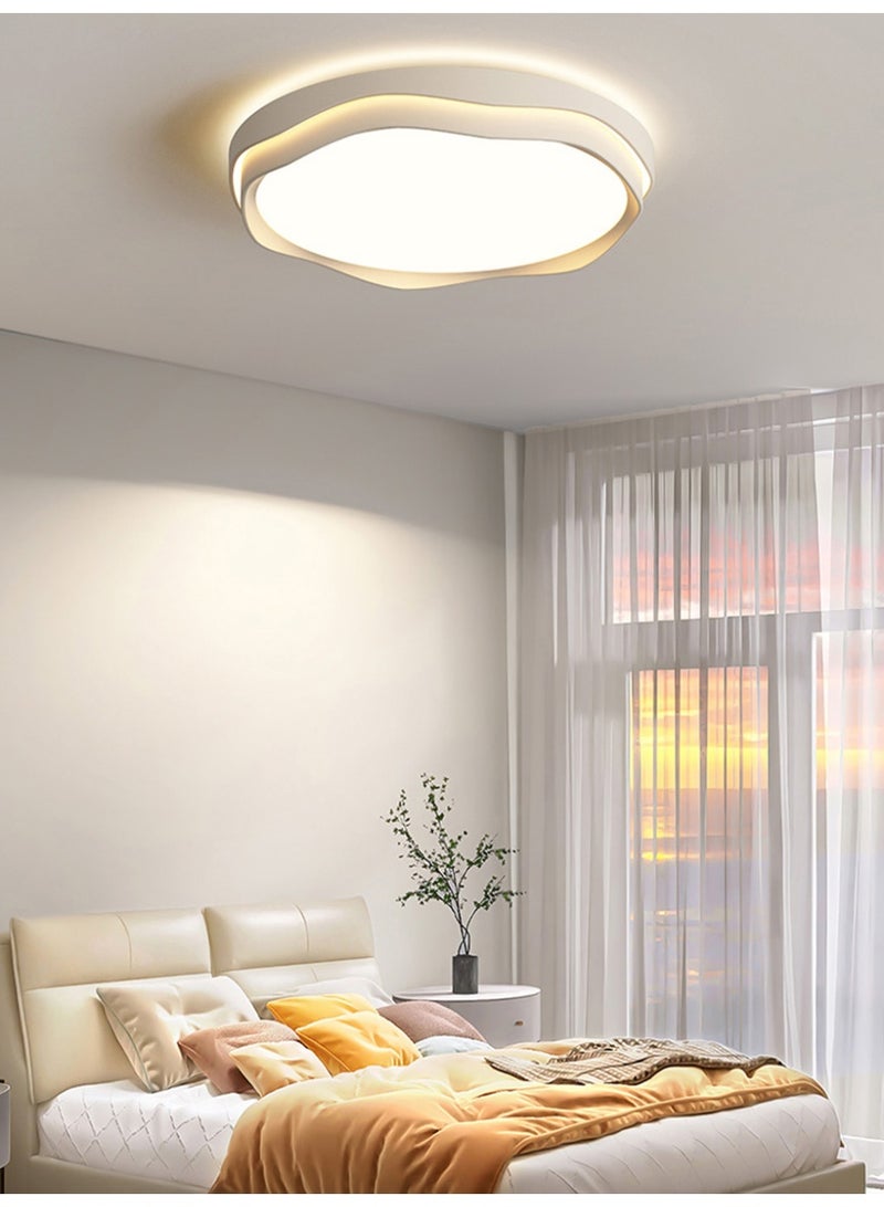 Modern Minimalist Wavy Ceiling Light with Three-Color Temperature Settings, Ideal for Hallways and Balconies - Image 5