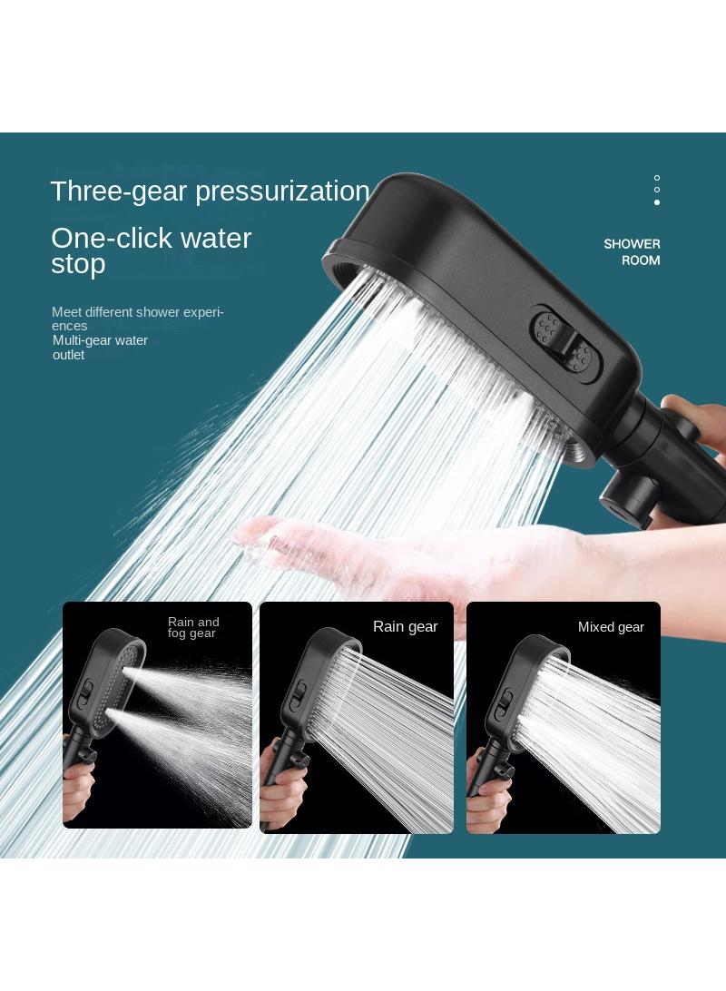 Household bathroom pressurized shower head, shower head, handheld showerhead - Image 3