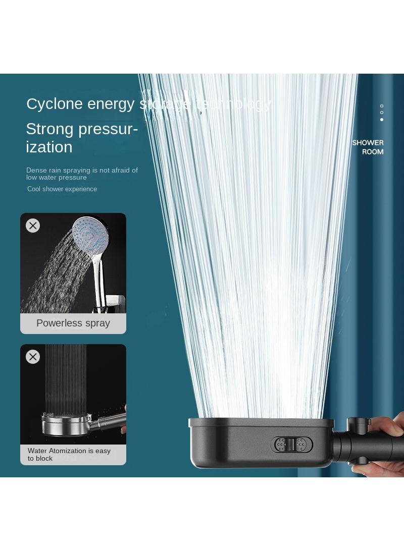Household bathroom pressurized shower head, shower head, handheld showerhead - Image 2