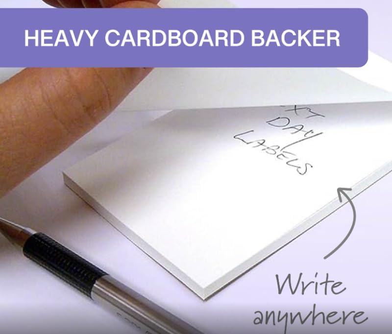 نكست داي ليبلز ملصقات اليوم التالي (Next Day Labels) / دفاتر الملاحظات (Memo Pads) – ألواح للكتابة (Writing Pads)؛ 10 دفاتر، كل دفتر يحتوي على 50 ورقة (مقاس 3 × 5 بوصة). - Image 5