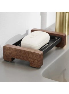 Generic Soup Holder stainless steel with Mahogany wood  - Image 2