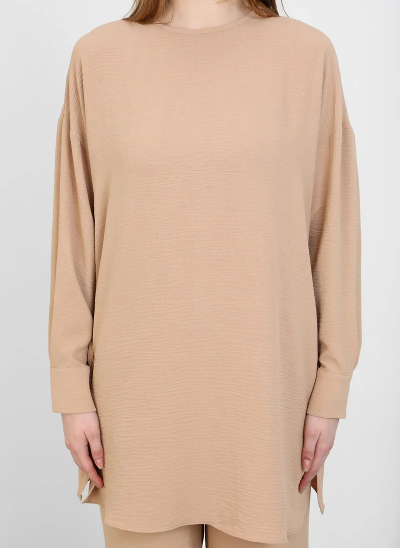 Refka by modanisa Milky Brown - Suit - Benin