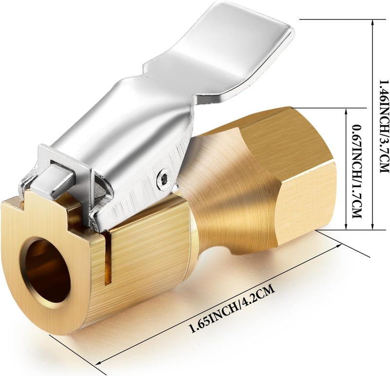 BBTO 6 Pieces Brass Air Chuck Set - Image 2