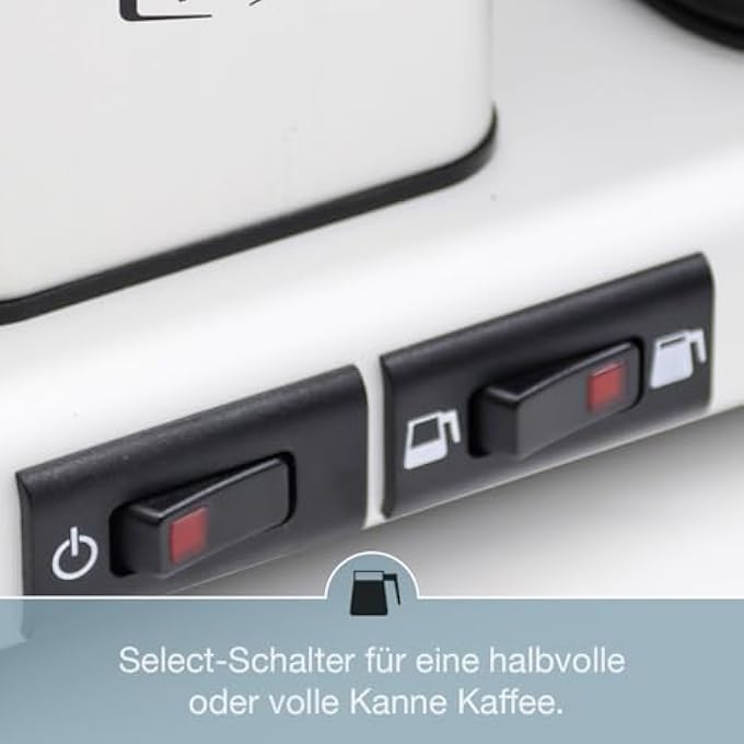 Moccamaster Kbg Select Filter Coffee Maker  125L Glass Carafe 6Min Fast Brew FullHalf Pot Selector Hot Plate 8085C Auto ShutOff Handmade Ecbc  Sca Certified Pastel Pink - Image 4