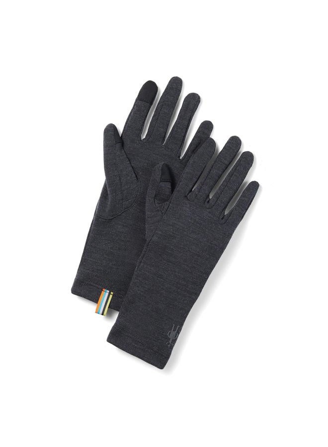Thermal Merino Glove, Charcoal Heather, Large