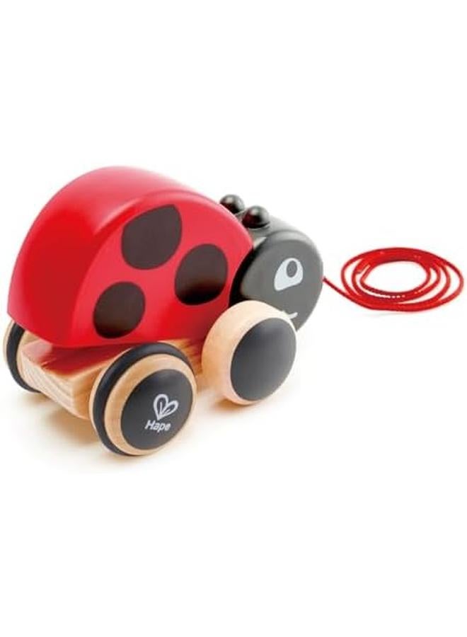 Hape Ladybug Pull Along Toy For 12 Plus Months Babies Multicolour - Image 2