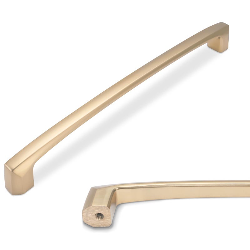POVEFONK 10 Pack 75 inch192mm Champagne Bronze Kitchen Cabinet Handles Cabinet Pulls Gold Drawer Pulls Kitchen Cabinet Hardware Handles Dresser Handles - Image 2