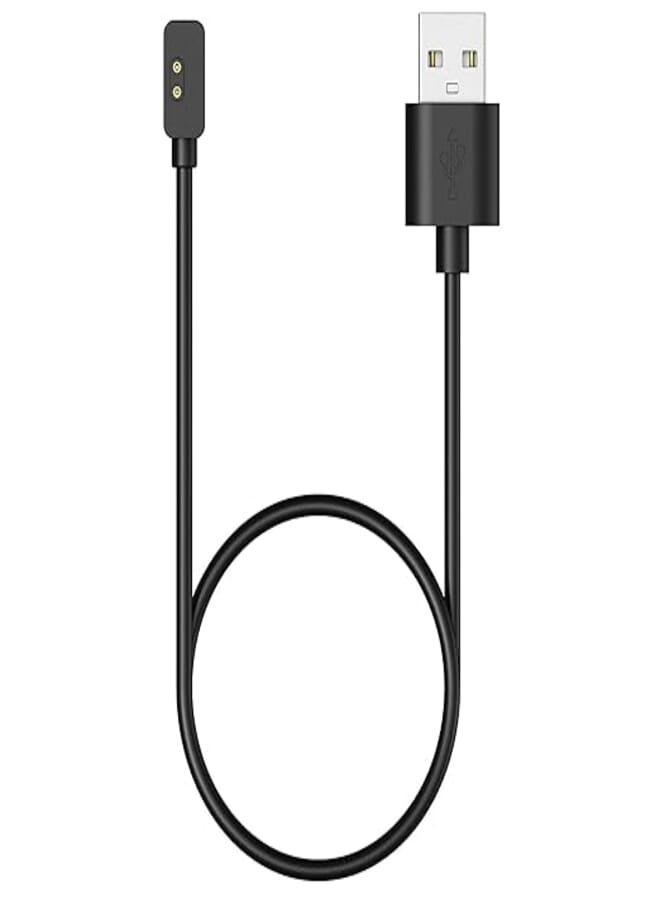 MoKo Charger Compatible with Xiaomi Redmi Watch 3/Redmi Watch 2 Lite/Redmi Smart Band Pro/Mi Band 7 Pro, Magnetic Charging Station with 1 m USB Charging Cable for Watch – Black