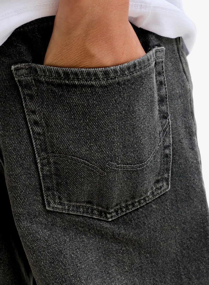 Jack & Jones Junior Kids Baggy Fit Jeans - Image 5