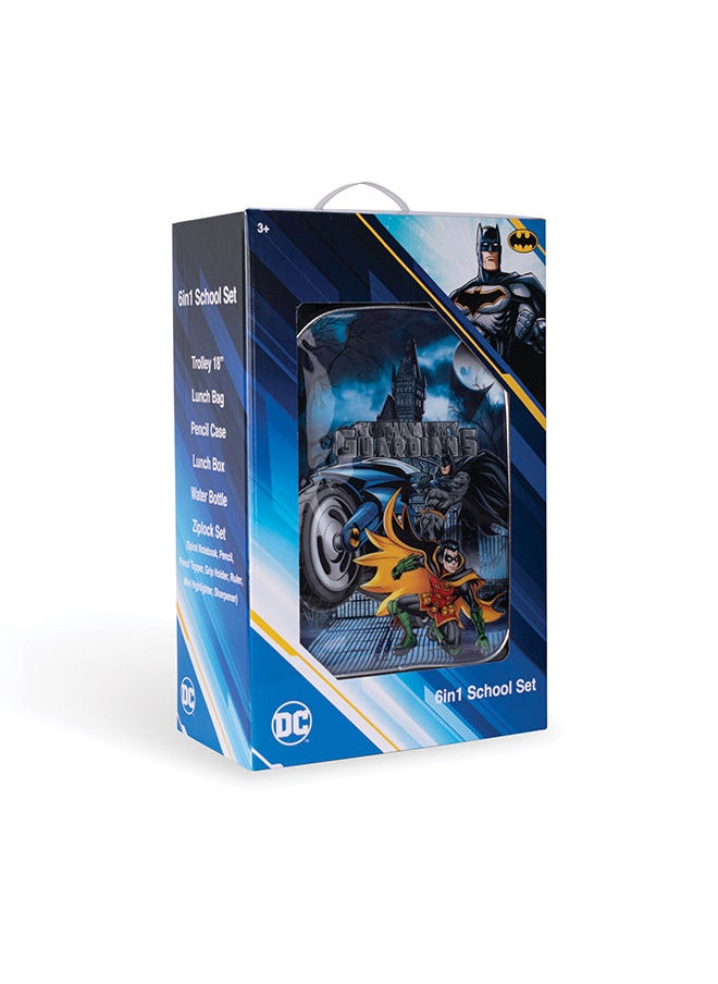 Trucare - Warner Bros' Batman Gotham City Guardians 6 in 1 Trolley Box Set 18 inches - Image 1