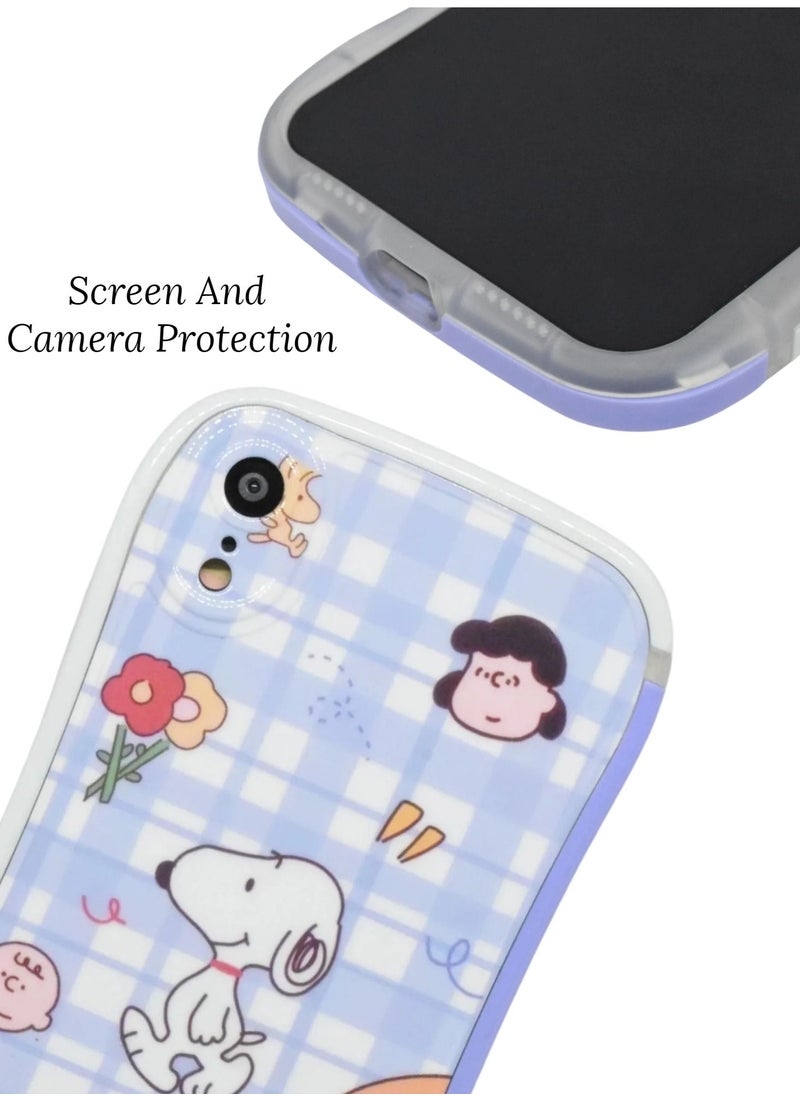 Houmt - iPhone XR Case Cover with Cute Cartoon Design Tough Phone Case Shockproof Protective TPU Compatible with Apple iPhone XR Cover - Image 1