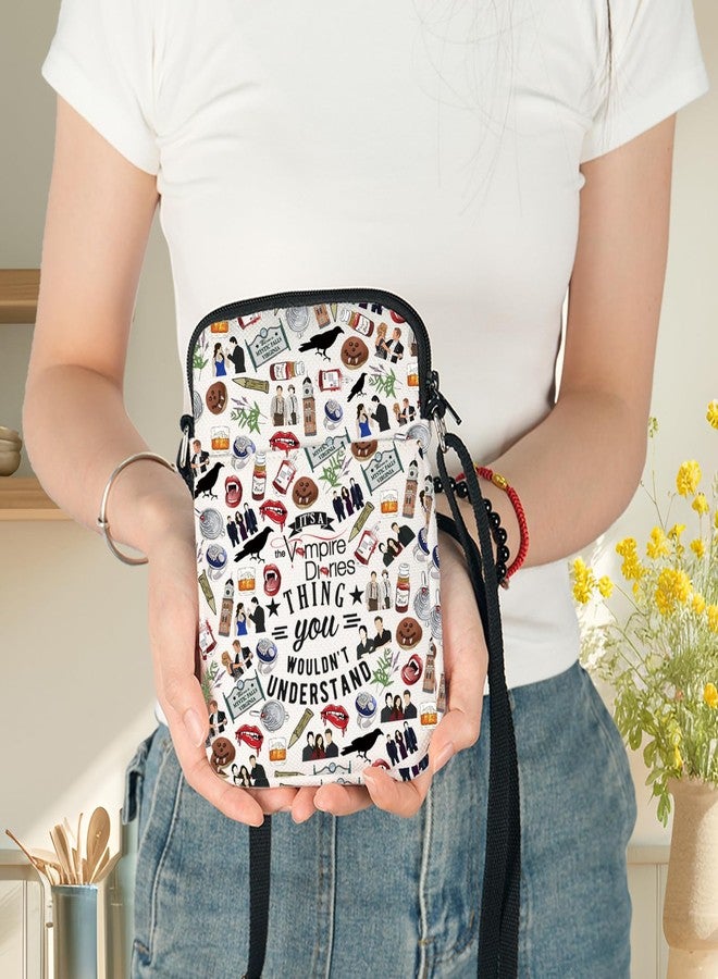 G2TUP Salvatore Brothers Crossbody Bag Stefan & Elena Fans Gift It's a Vampire Thing You Wouldn't Understand Shoulder Bag (Vampire Thing CB) - Image 2