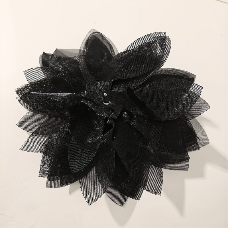 Portable Soft Organza Flower Pieces Lightweight No Wrinkle Travel Friendly - Image 2