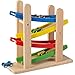 Play22 Wooden Car Ramps  4 Level Race Track With 4 Toy Cars  My First Baby Toys  Toddler Car Set is A Great Gift for Boys and Girls - Image 4