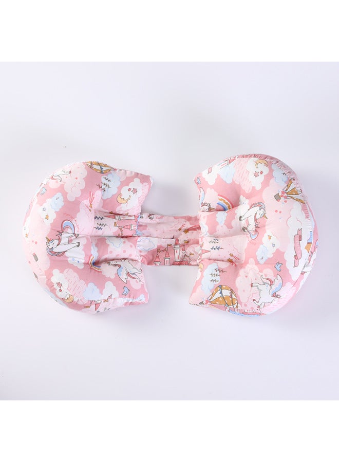 Pregnant Women's Pillow Waist Protection Side Sleeping Pillow Multifunctional U-shaped Pillow Sleeping Supplies Pillow Belly Side Sleeping Pillow Half Circle