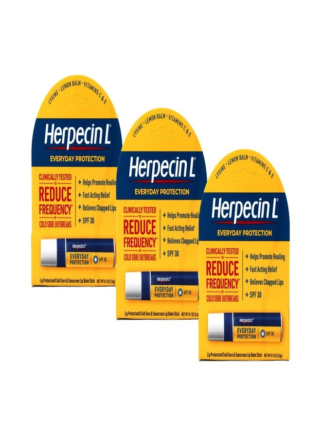 Herpecin L Lip Protectant SPF 30 0.10 oz (Pack of 3) - Image 1