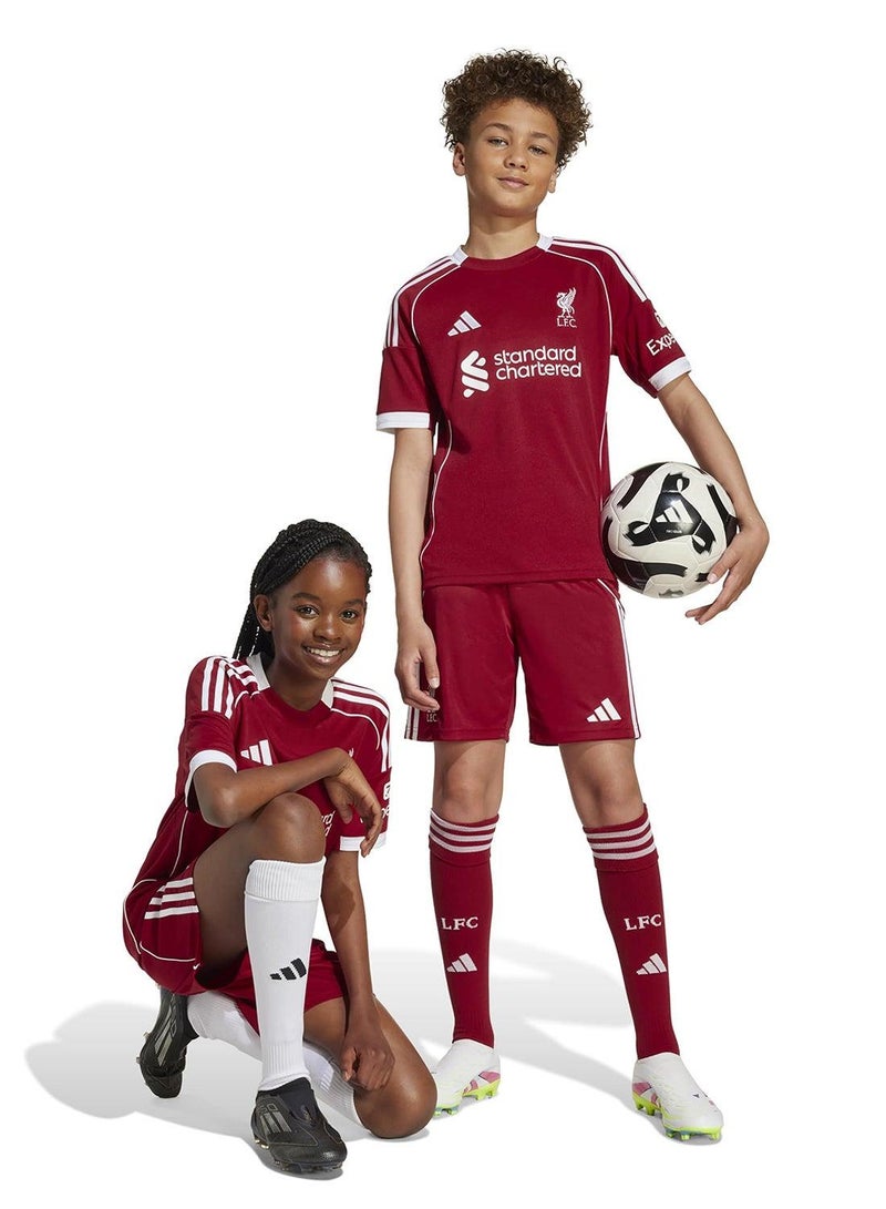 Adidas Liverpool Fc 25/26 Home Short Kids - Image 1