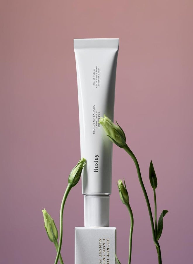 Huxley Secret of Sahara Hand Cream 30ml | Hydrates, Nourishes & Softens Skin | Non-Greasy Moisturizer that Soothes and Softens Hands | Hand Cream for Women & Men (1.01 Fl Oz, Sunset Fog) - Image 5