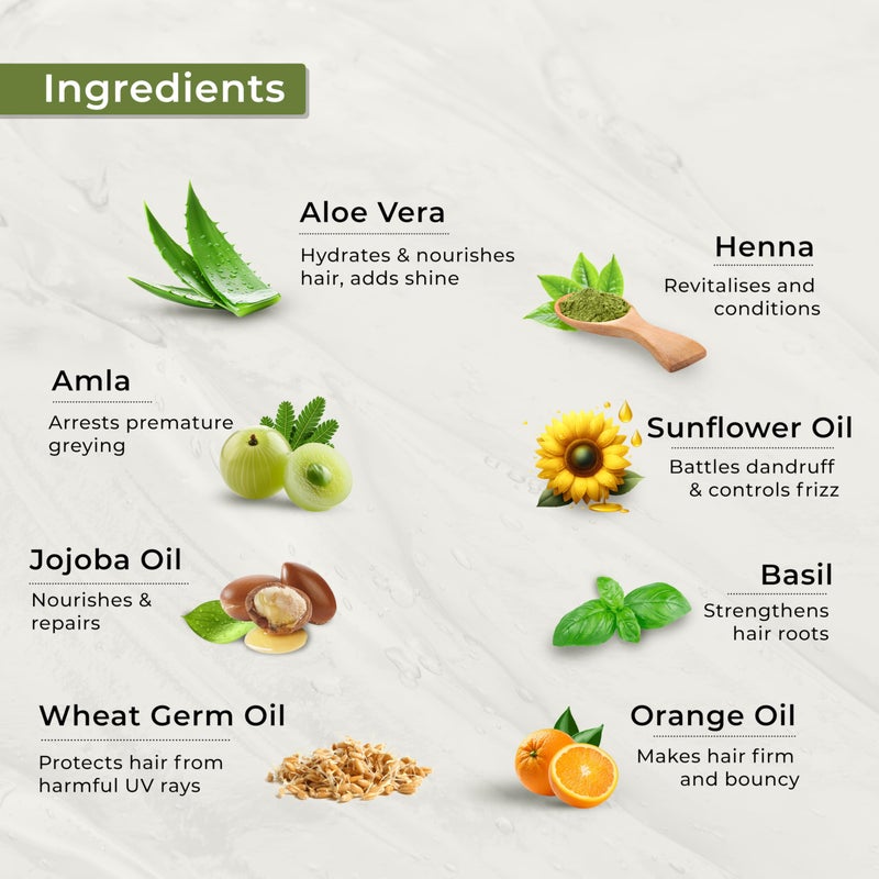 Indus Valley لون شعر جل عضوي طبيعي من وادي الهند | خالي من الأمونيا، نباتي وخالي من القسوة | تغطية تصل إلى 100% للشيب، نتائج طويلة الأمد | بني فاتح 5.0 (20 جرام + 200 مل) - Image 2