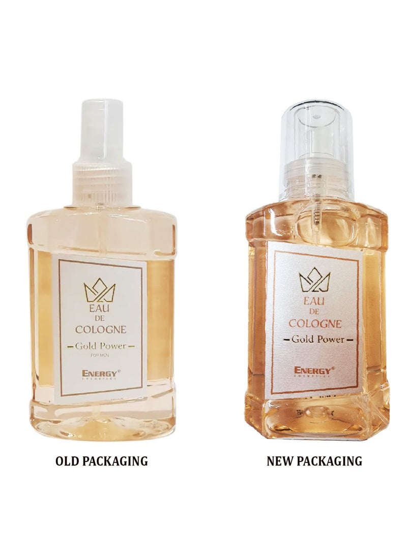 Energy Gold Power Cologne 250 ml - Image 2