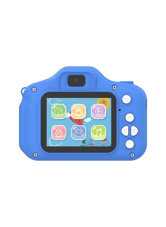 Tyrannosaurus Rex Children's Camera HD Cartoon Video Small SLR Mini Toy Camera Gift Birthday Gift-Color:X13s Tyrannosaurus Hd Dual Camera (blue Without Memory Card)  - Image 5