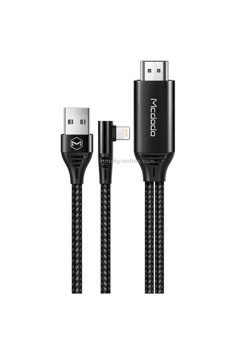 مكدودو ماكدودو CA-6400 كابل لايتنينج إلى HDMI TV 2 متر - Image 3