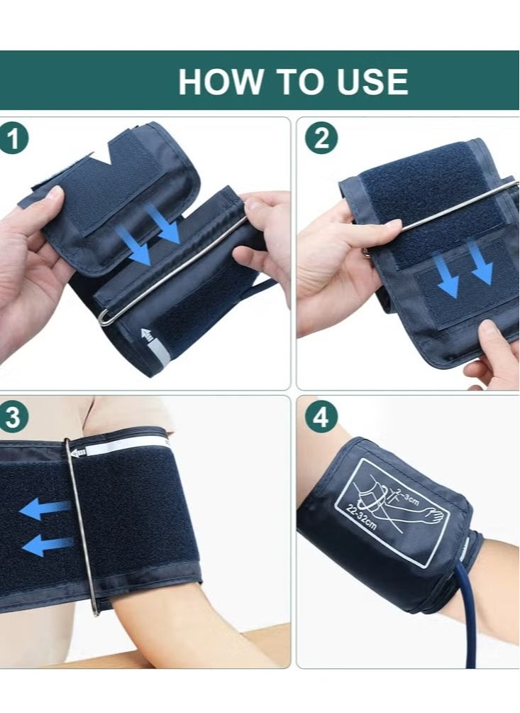 Yakiter Automatic Upper Arm Blood Pressure Monitor With Irregular Heartbeat Detection Easy Measurements And Accurate Results  - Image 5