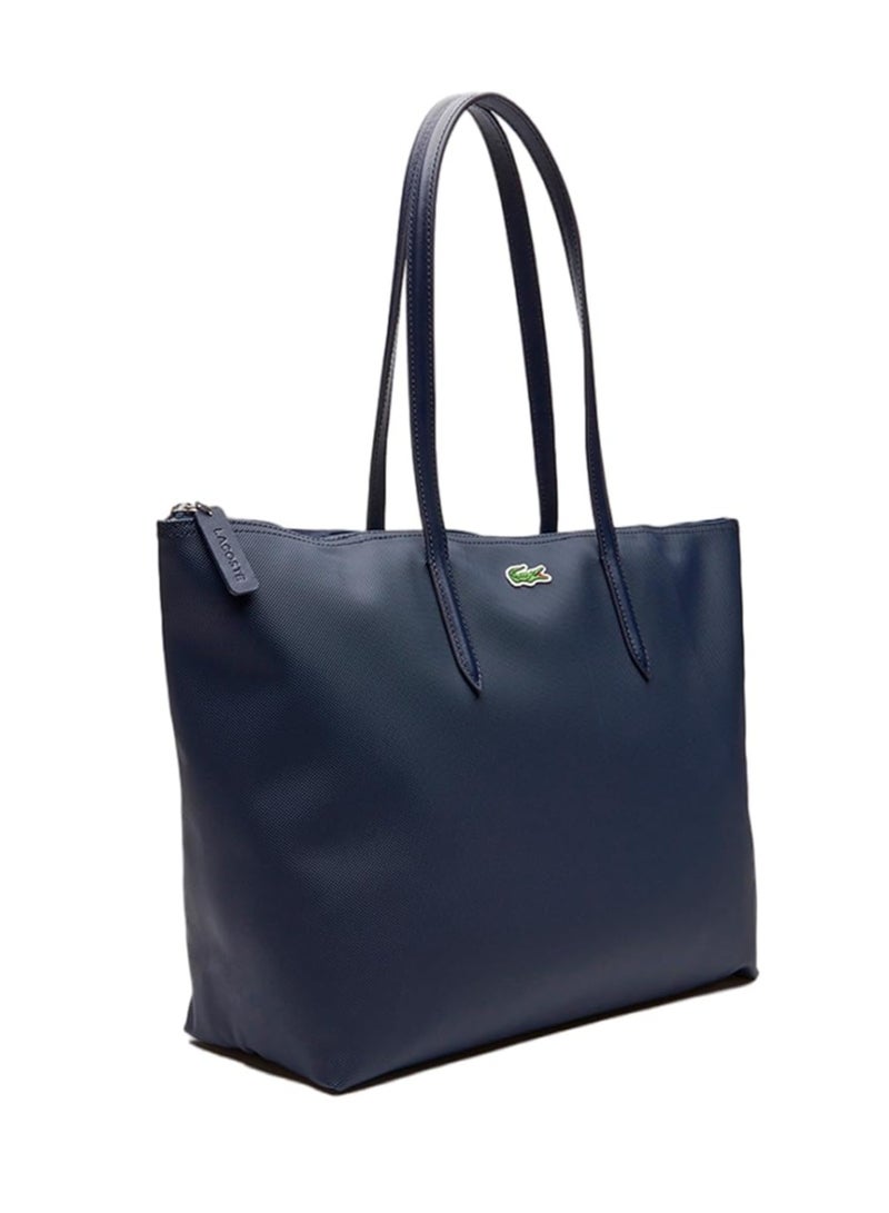 LACOSTE women's concept fashion large zipper handbag shoulder bag large shopping bag  - Image 4